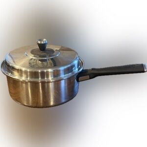Stainless Steel Saucepan with Lid